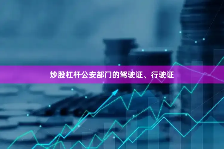 炒股杠杆公安部门的驾驶证、行驶证