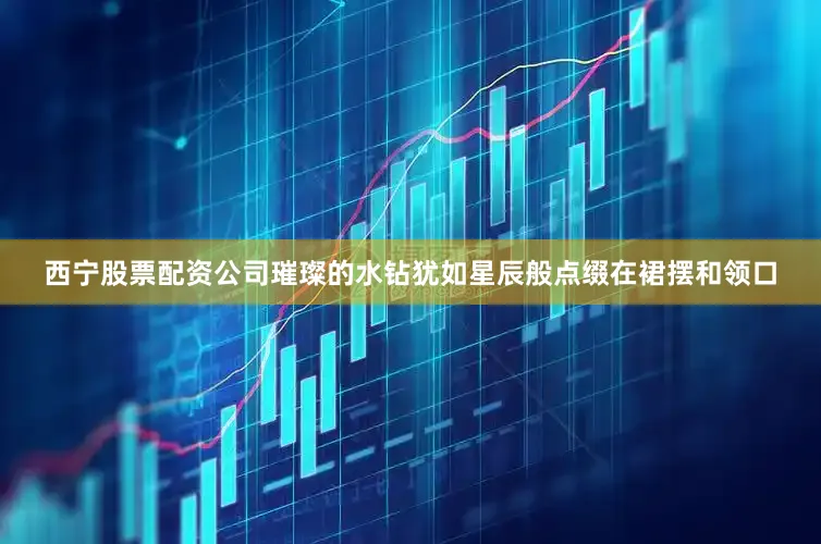 西宁股票配资公司璀璨的水钻犹如星辰般点缀在裙摆和领口