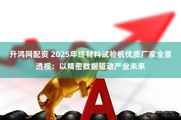 升鸿网配资 2025年终材料试验机优质厂家全景透视：以精密数据驱动产业未来